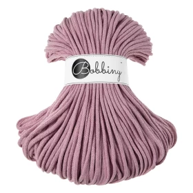 Bobbiny فاخر مكرمية Cord خيط, Dusty Pink, 5 ملم