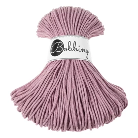 Bobbiny فاخر مكرمية Cord خيط, Dusty Pink, 3 ملم