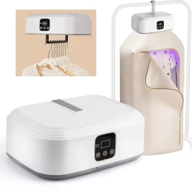 جهاز تجفيف الملابس المحمول والقابل للطي بالهواء الدافئ