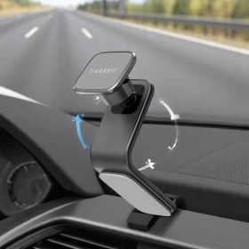 حامل هاتف مغناطيسي للسيارة ايرلدوم EH276 | قاعدة مرنة قابلة للثني للتثبيت على لوحة القيادة