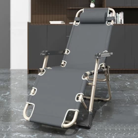 كرسي استرخاء قابل للطي للاستخدام داخل المنزل وخارجه -60x90سم