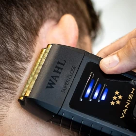ماكينة حلاقة Wahl Vanish Li Gold – احترافية بتقنية الفويل بطارية ليثيوم