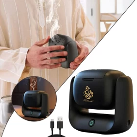 مبخرة دوارة قابلة لإعادة الشحن (B36) - مبخرة بخور عصرية ومحمولة