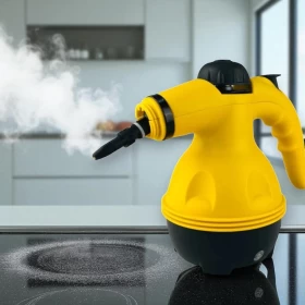 جهاز تنظيف بالبخار عالية الضغط مع 9 ملحقات -350مل