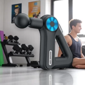 جهاز مساج الاحترافي التدليك العضلات مزود به 12 رووس