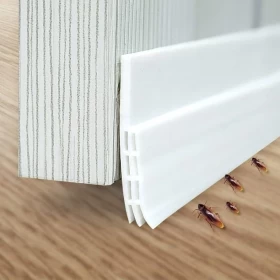 Noise Reducing Silicone Rubber Sliding Door Seal Strip -100cm
