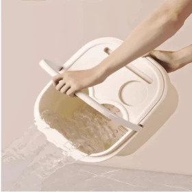 حوض سبا للقدم – 38 × 31 × 23.5 سم | حوض استرخاء ونقع القدمين