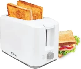 Clikon Bread Toaster CK2436 – 2-Slice 700W Toaster (White)