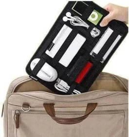 منظم Cocoon GRID-IT! صغير جدًا 7 × 5 بوصة – أسود