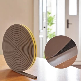 شريط لاصق لحماية وعزل الأبواب والنوافذ بطول 6 أمتار