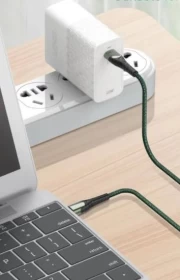 كابل شحن سريع LDNIO بقدرة 60 واط PD – Type-C إلى Type-C بطول 1 متر