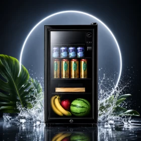 Sumo Office Mini Refrigerator Single Door Direct Cool 72L