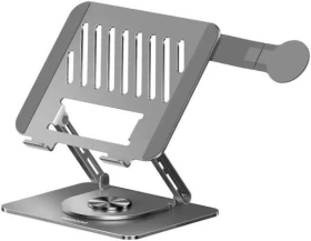 Porodo Foldable 360° Dual-Use Laptop Stand with MagSafe Phone Holder