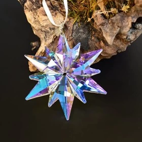 Crystal Snowflake Car Hanging Pendant