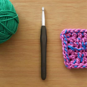 إبرة كروشيه أساسية من Handmayk -6mm