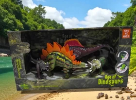 ديناصور ستيغوسورس بمفاصل متحركة