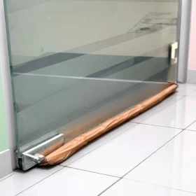 حاجز الغبار العادي لعزل الأبواب والنوافذ -84سم بني فاتح