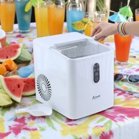 ماكينة صنع الثلج سومو SM-9052 بقوة 130 واط - سعة 1.2 لتر