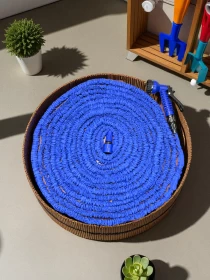 خرطوم ماء قابل للتمدد مع رأس رش – 60 متر