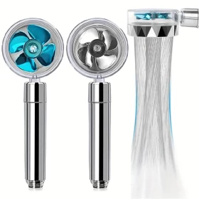 High Pressure Shower Heads with Turbo Fan 4 Modes