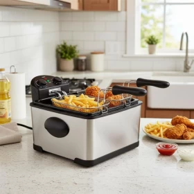 قلاية Sayona الكهربائية بسلتين – سعة 4 لتر