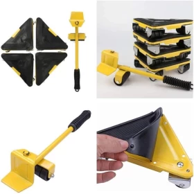 رافعة الأثاث المبتكرة مع 4 عجلات تحريك  360° - يتحمل حتي 200كيلو