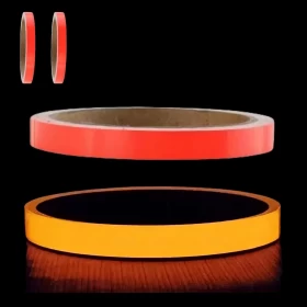 شريط لاصق مزخرف مضيء في الظلام – 3 متر برتقالي