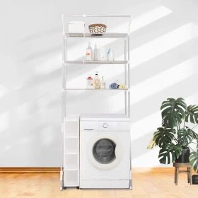 3-Tier Laundry Room Shelf – Over Washing Machine Storage Rack