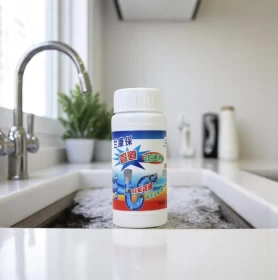 مسلك المجاري ، مزيل تراكمات المتعفنة داخل الانابيب و المجاري المائية-110غرام